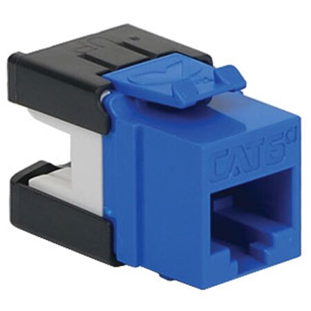 Maxpower Cat 6a Utp Modular Connector, Blue MA332131